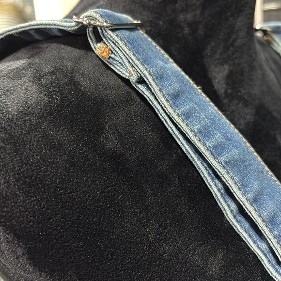 Love Trends Dungaree style crop,chest pockets,button front,adjustable straps - Picture 8 of 8